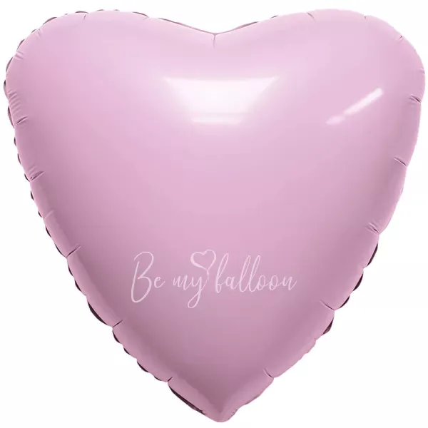 18" Flamingo heart foil shape