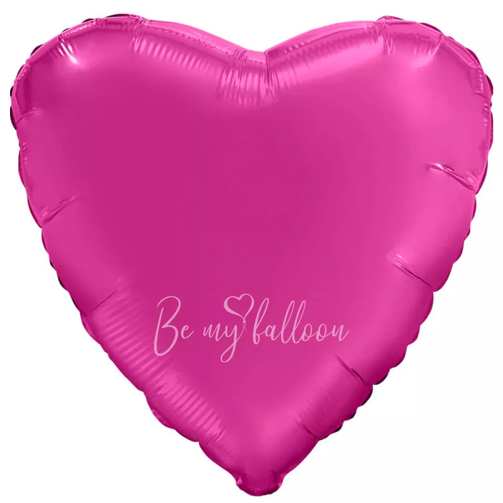 18" Pomegranate heart foil shape
