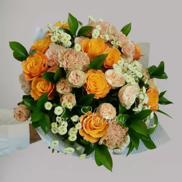 Orange Passion Bouquet