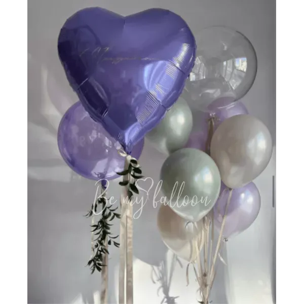 Set of balloons "Smell of lilac"
