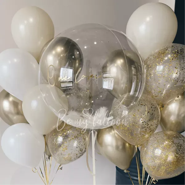 A bouquet of balloons