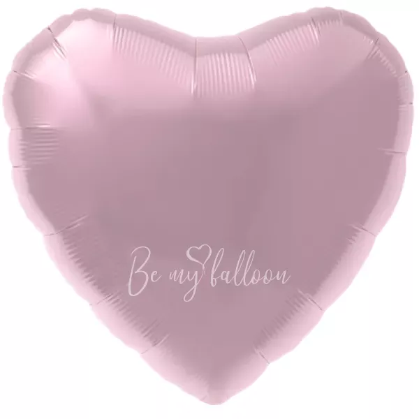 19" Helium foil gloss Pink Heart ballon