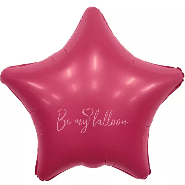 18" Воздушная звезда из фольги Viva Magenta