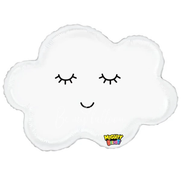 30" Helium foil Sleepy Cloud balloon