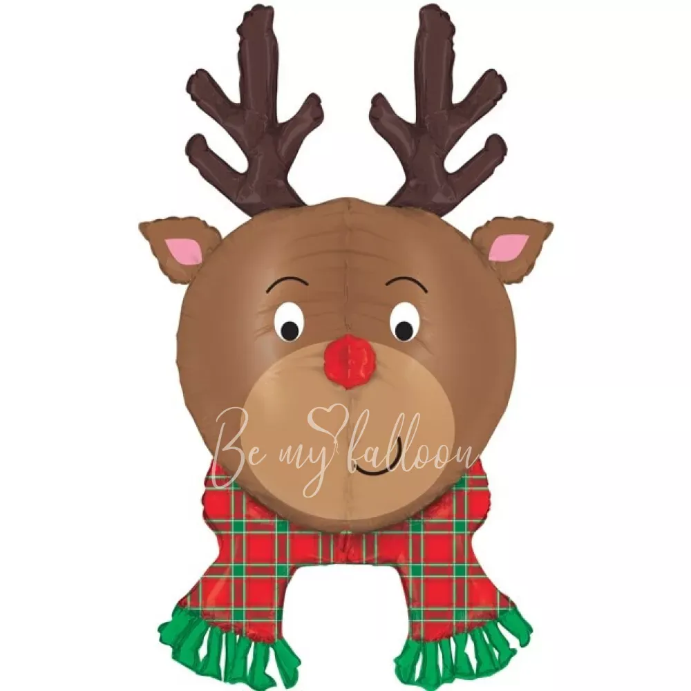 35" Helium foil Rudolf balloon