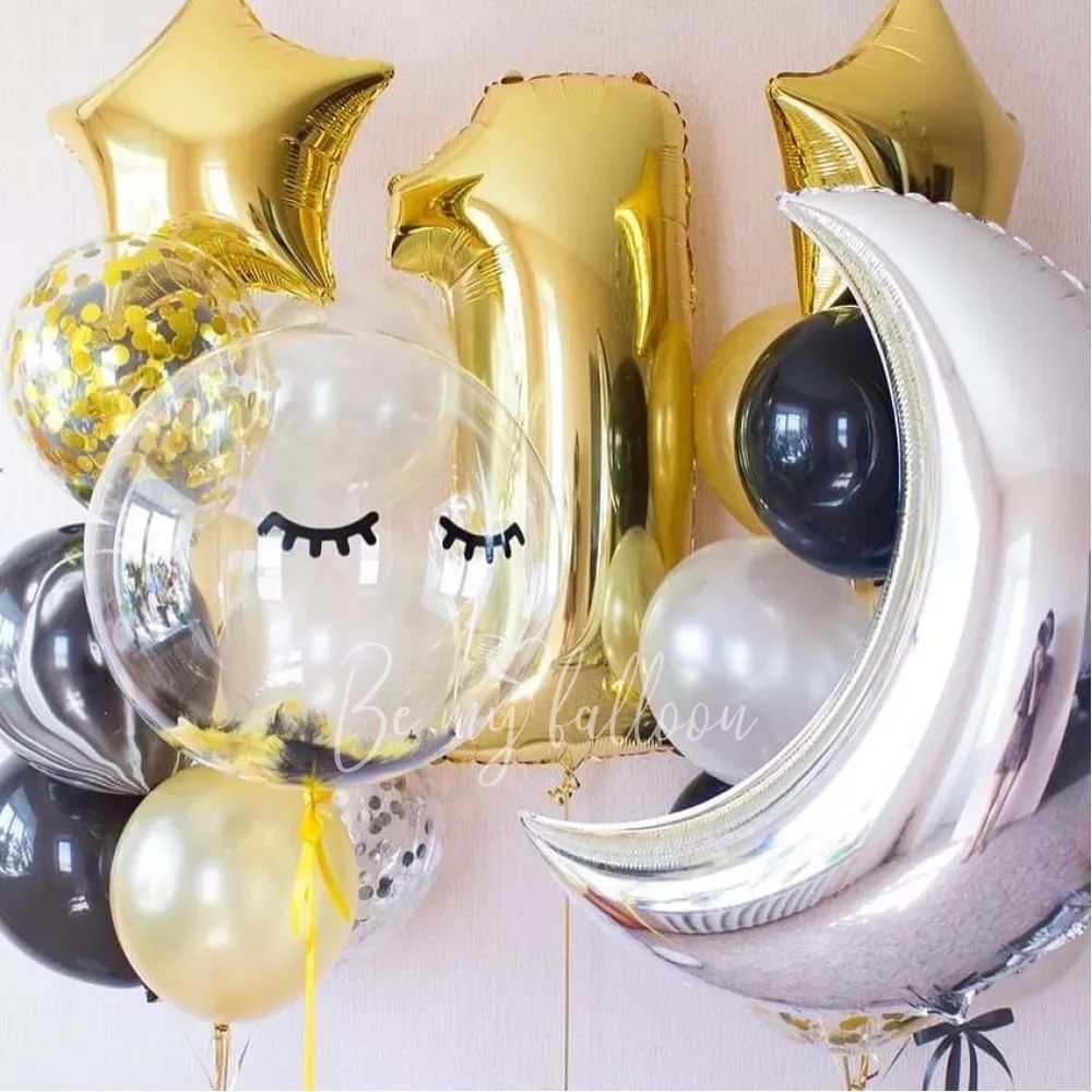 Букет шаров Милый Первый День Рождения! 