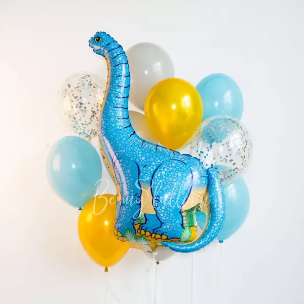 Dinosaur Diplodocus Balloon Bouquet