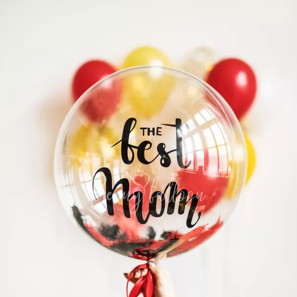 Best Mom! Bubble Balloon