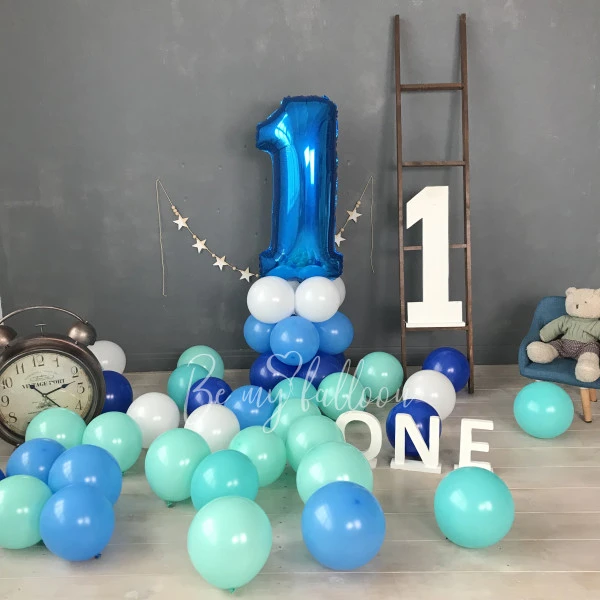 1 Year Old Balloon Set