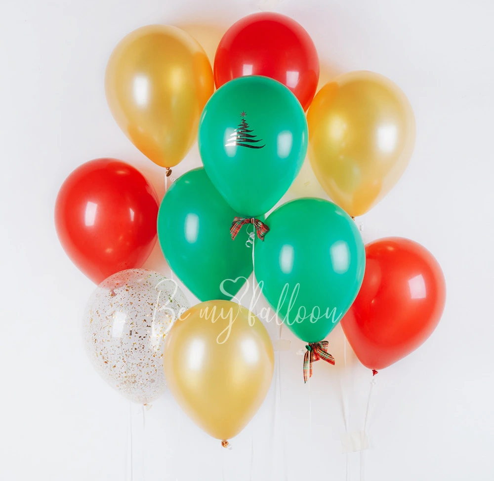 Christmas assortment Balloon Bouquet