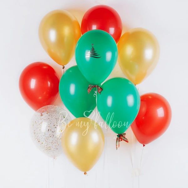 Christmas assortment Balloon Bouquet