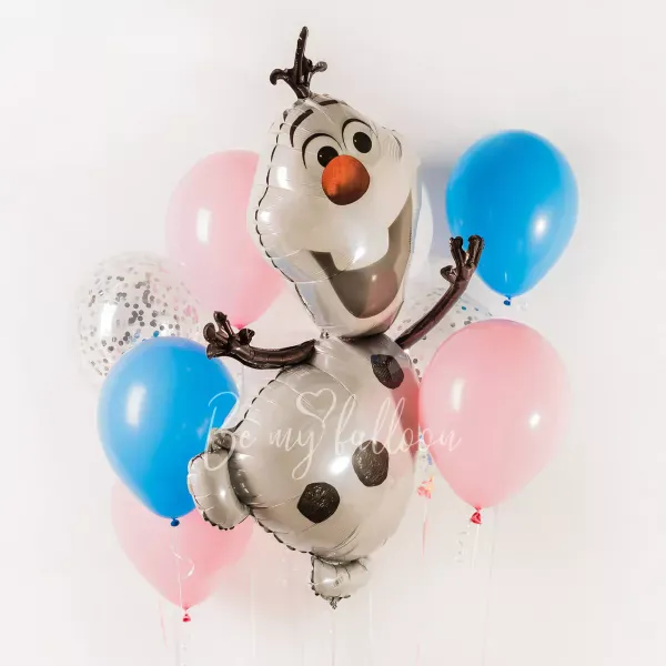 Olaf Balloon Bouquet