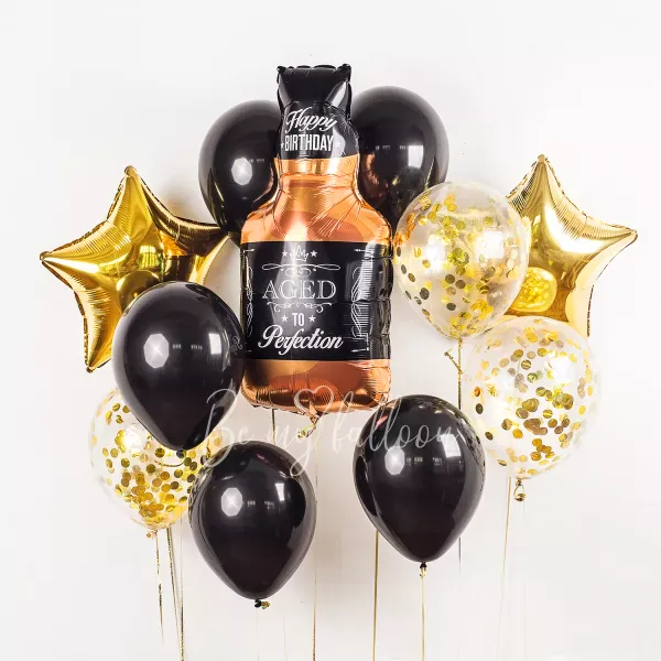 Whiskey Balloon Bouquet