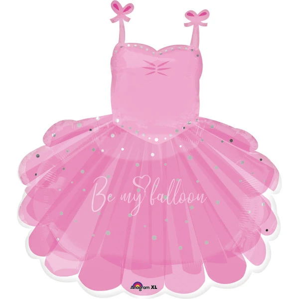 58x71см Шар из фольги Платье Балерины
