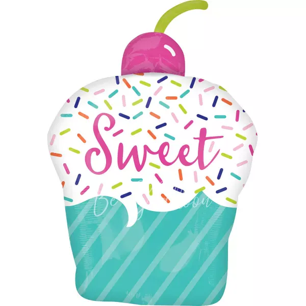 45*66 سم بالون هيليوم فويل كب كيك