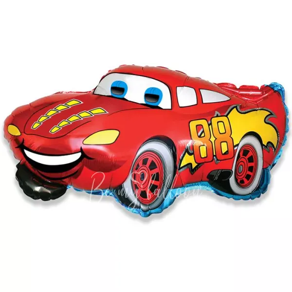 32" Helium foil Happy Racer balloon