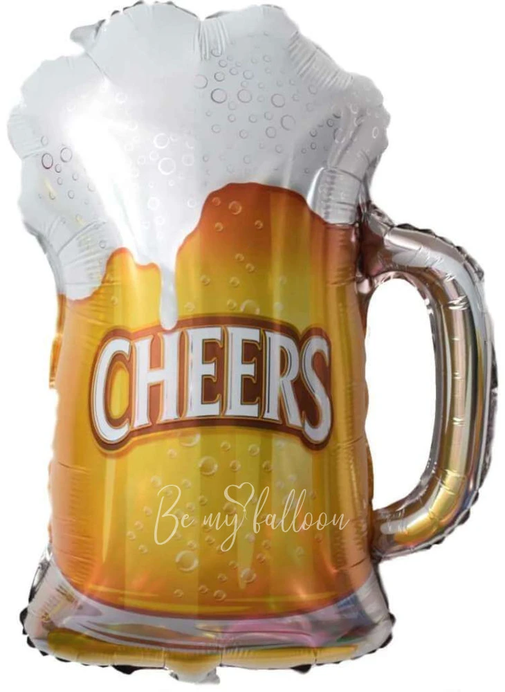 27" Helium foil Happy beer-day balloon