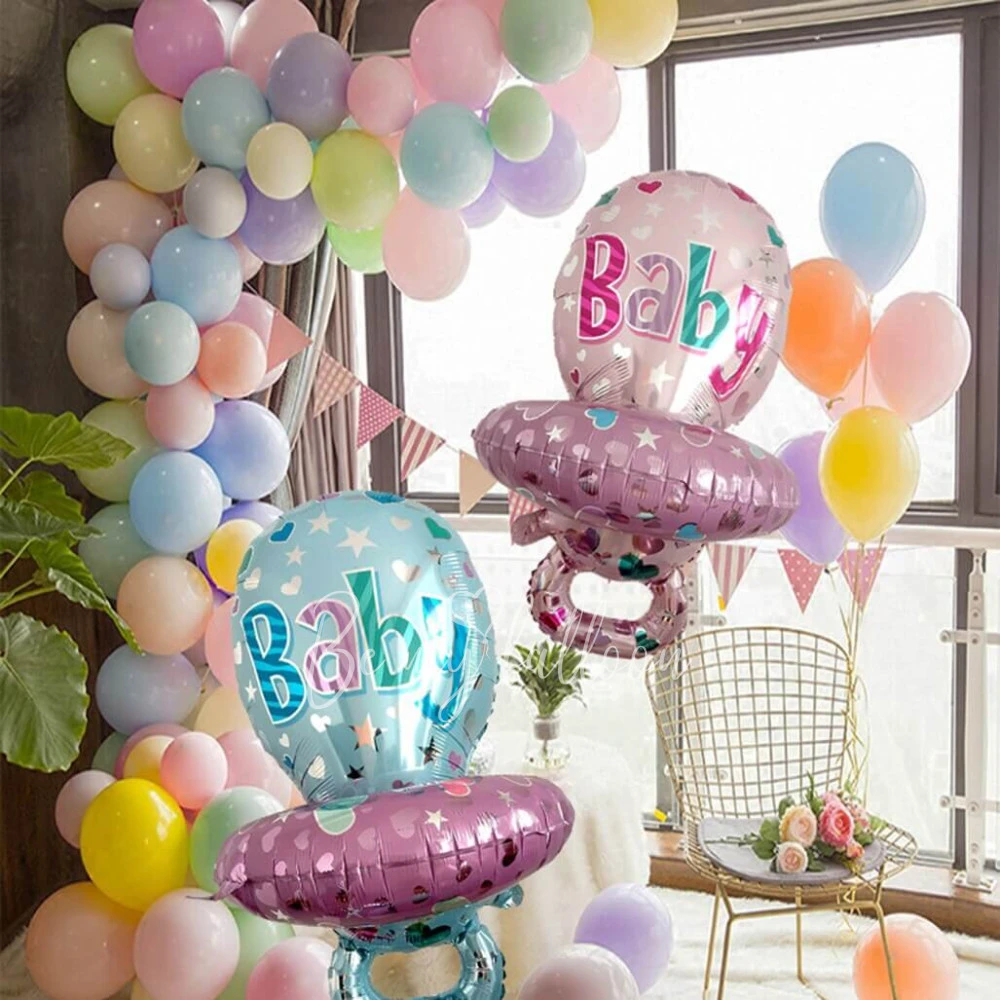 29" Helium foil pink Baby's Pacifier balloon