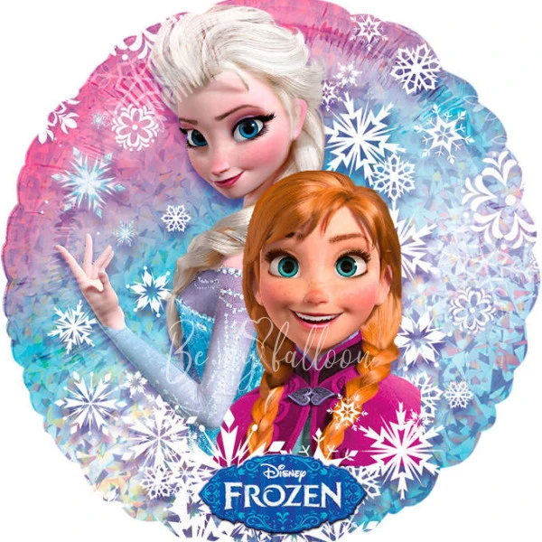 18" Helium foil round Frozen balloon