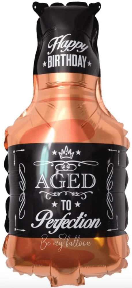 34" Helium foil Whiskey bottle balloon