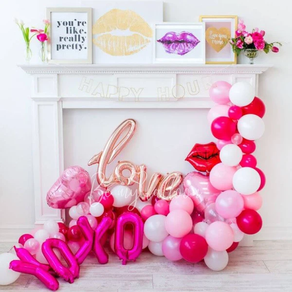 2.5 meter Love Organic Balloon Garland
