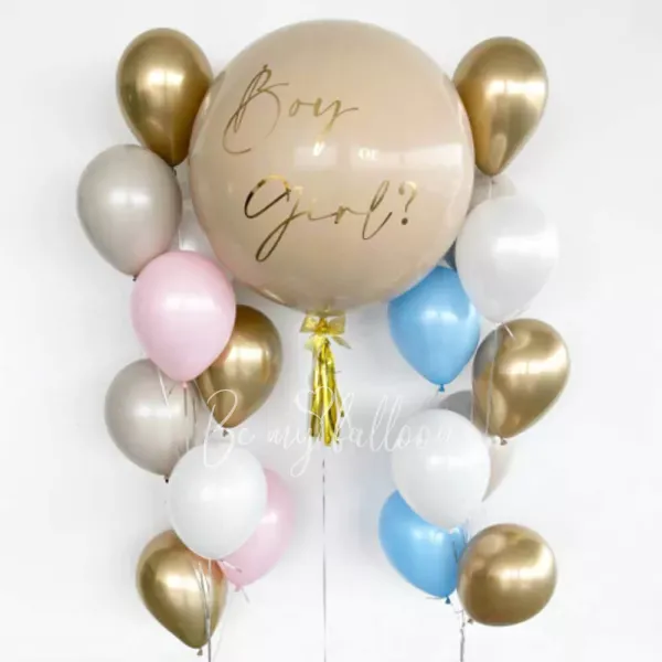 Набор гелиевых шаров для гендер-пати Магия ожидания