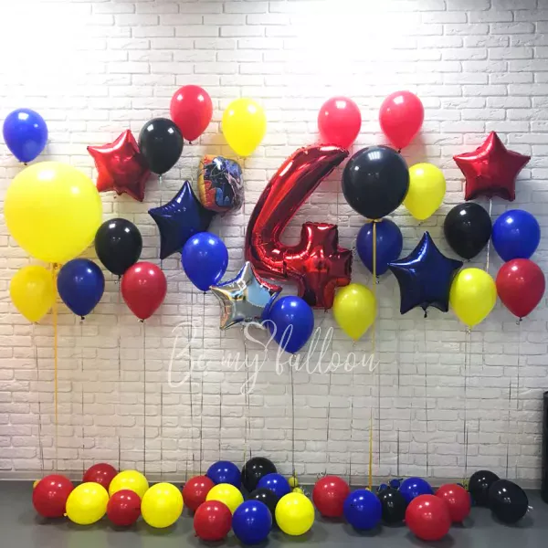 4 Year Old Balloon Bouquet