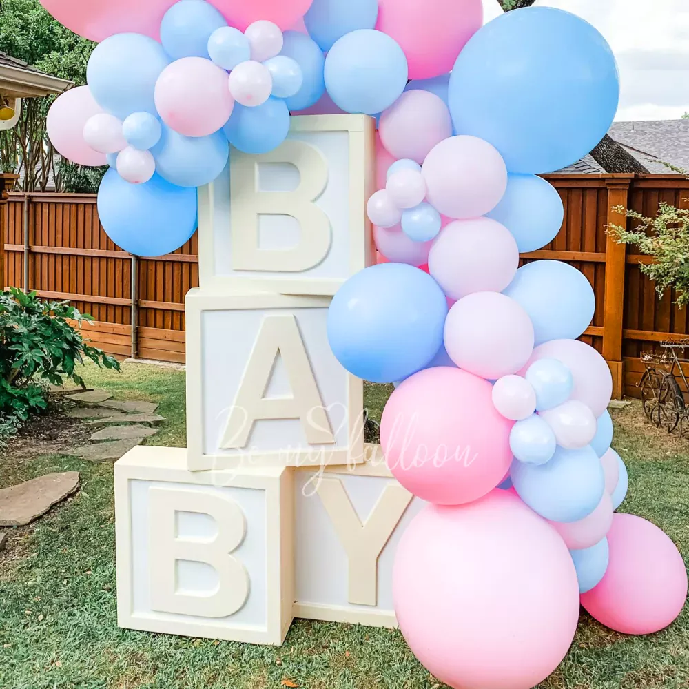 3 meter Baby Organic Balloon Garland