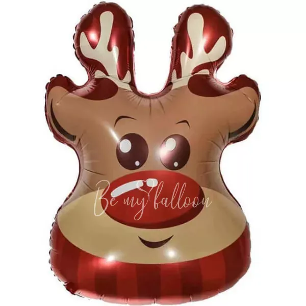 28" Helium foil Happy Deer balloon