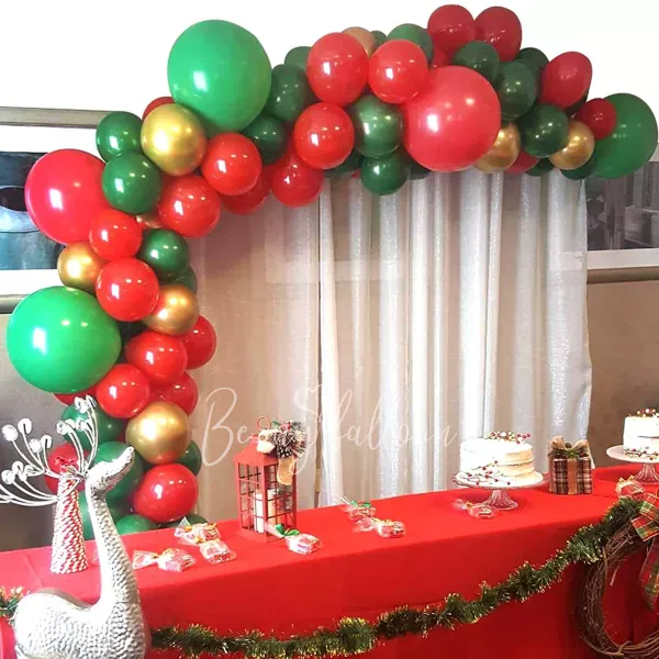 5м Гирлянда из шаров органик Рождество!