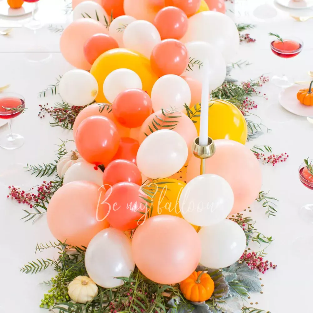 Multicoloured Balloon table Garland