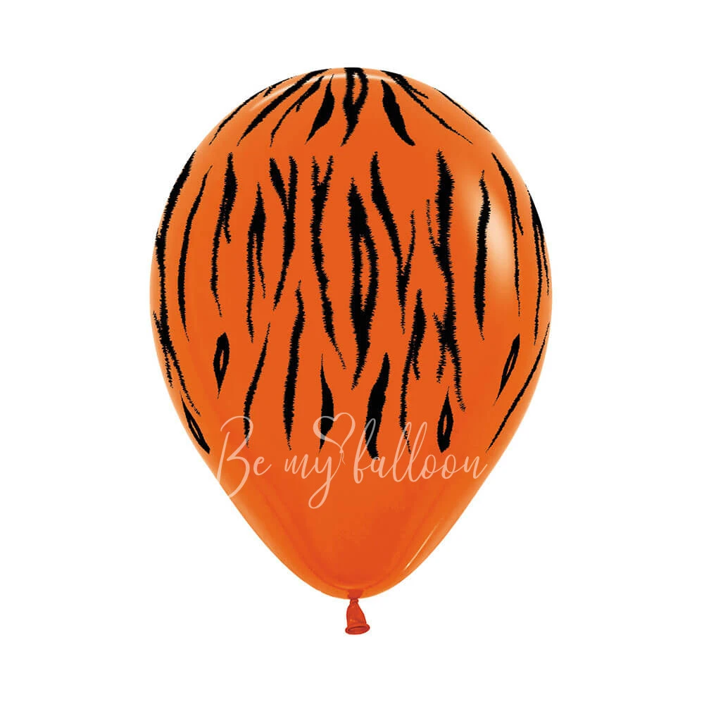 12" Helium latex jungle printed balloon